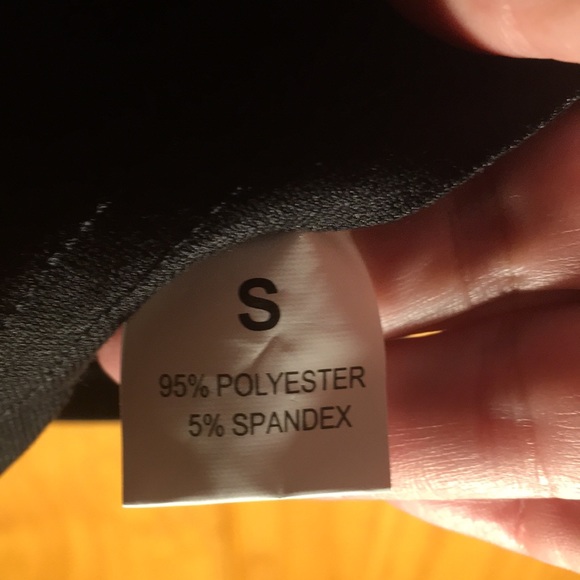 Black Short Sleeve Twist Front Top, NEW - Picture 4 of 5